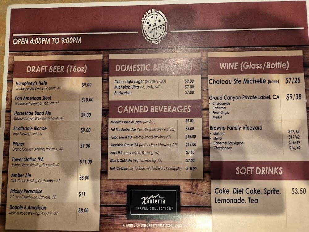 Maswik Pizza Pub Menu image 1